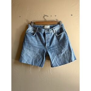 Free People  Cut Off Shorts Button‎ Fly Mid Rise 27 Women
